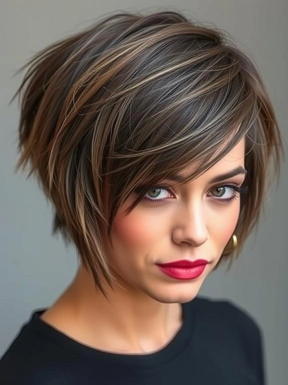 30 Gorgeous Bob Hairstyles for Fine Hair: Modern and Flattering Ideas for More Fullness 24 Choppy Bob for an Edgy Vibe