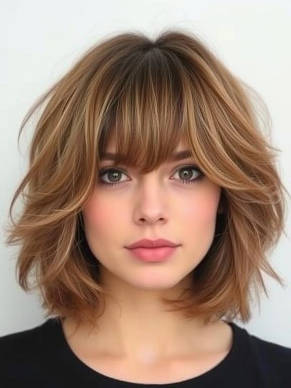 36 Flattering Lob Hairstyles for Fine Hair to Add Style and Volume 24 Feathered Lob