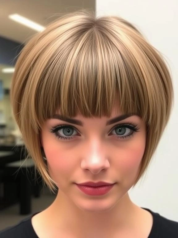36 Flattering Lob Hairstyles for Fine Hair to Add Style and Volume 25 Lob with Micro Bangs