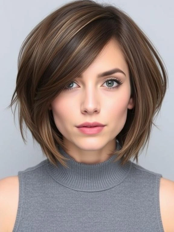 30 Gorgeous Bob Hairstyles for Fine Hair: Modern and Flattering Ideas for More Fullness 4 Graduated Bob for a Fuller Look