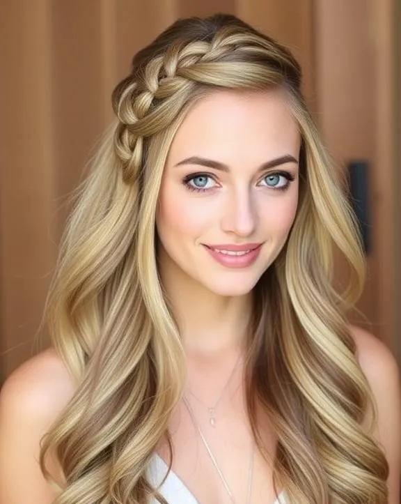 26 Trendy Spring Hairstyles for Women Inspired by TikTok 19 Waterfall Braids