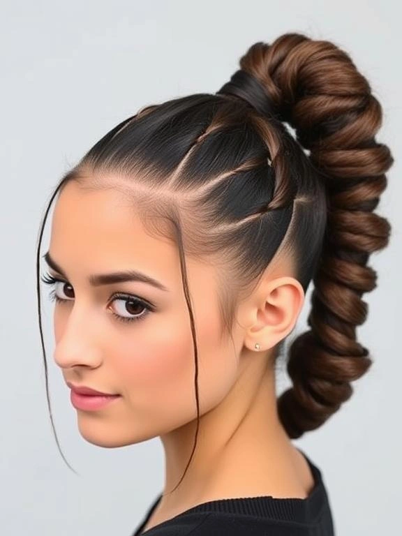 26 Trendy Spring Hairstyles for Women Inspired by TikTok 7 Bubble Braids