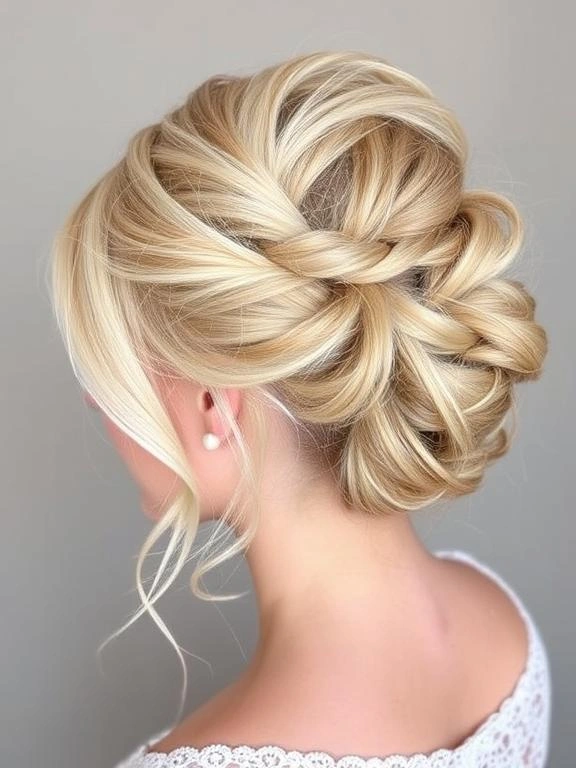 26 Spring Wedding Hairstyles: Gorgeous Looks for Brides & Guests 19 French Twist with a Modern Touch
