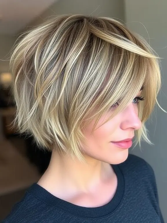 20 Stunning Hairstyles for Thin Fine Hair: Ideas to Boost Volume and Texture 6 Short shag haircut with volume.
