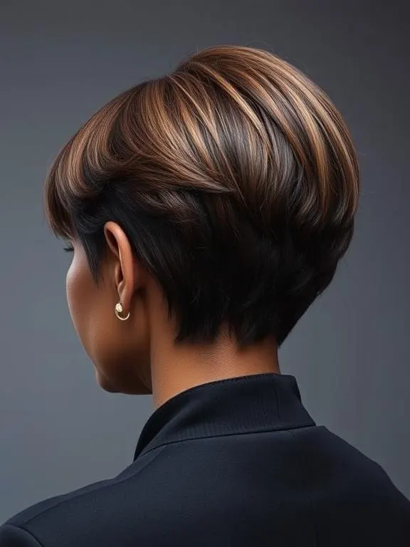 23 Stunning Bob Hairstyles for Older Black Women: From Classic to Modern, Textured to Elegant 15 Inverted Bob