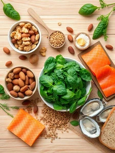 Restore Your Edges Naturally: Expert Tips for a Fuller Hairline 18 Healthy foods for hair growth, including nuts, greens, and salmon.