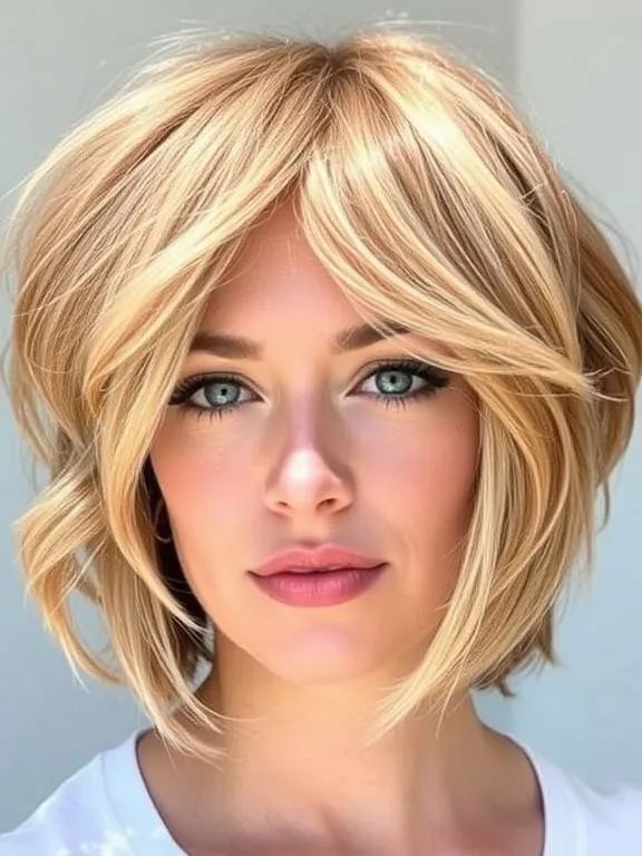 26 Stunning Choppy Bob Hairstyles for Fine Hair: Boost Volume & Texture Instantly 13 Choppy Bob with Highlights