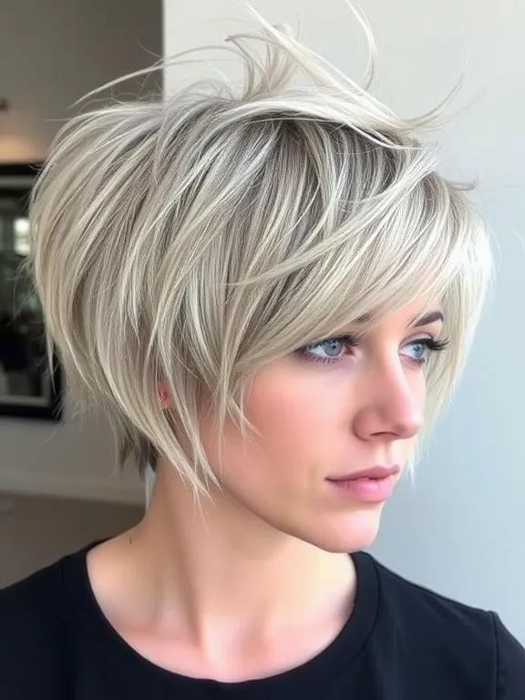 26 Stunning Choppy Bob Hairstyles for Fine Hair: Boost Volume & Texture Instantly 17 Choppy Bob with Undercut