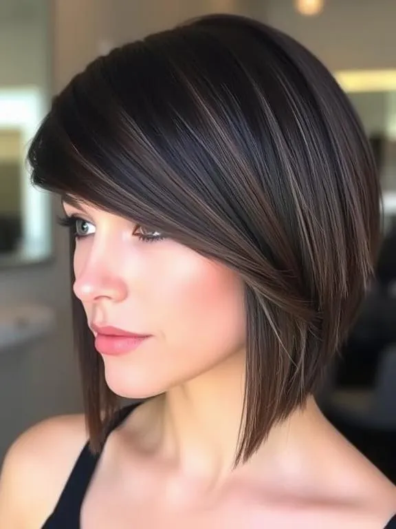 26 Stunning Choppy Bob Hairstyles for Fine Hair: Boost Volume & Texture Instantly 8 Angled Choppy Bob