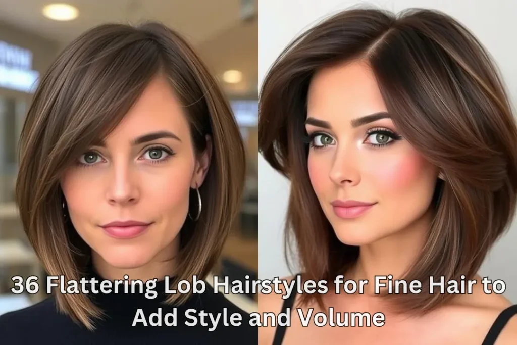 36 Flattering Lob Hairstyles for Fine Hair to Add Style and Volume 1 Lob Hairstyles for Fine Hair
