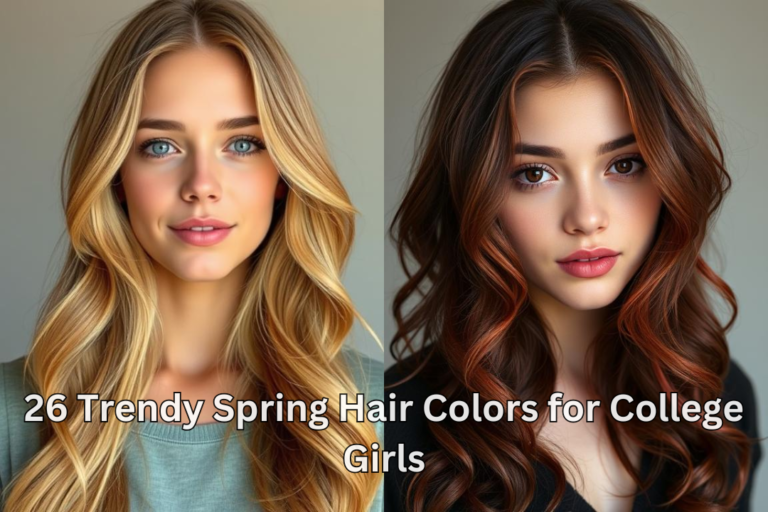 Trendy Spring Hair Colors for College Girls 18 26 Trendy Spring Hair Colors for College Girls