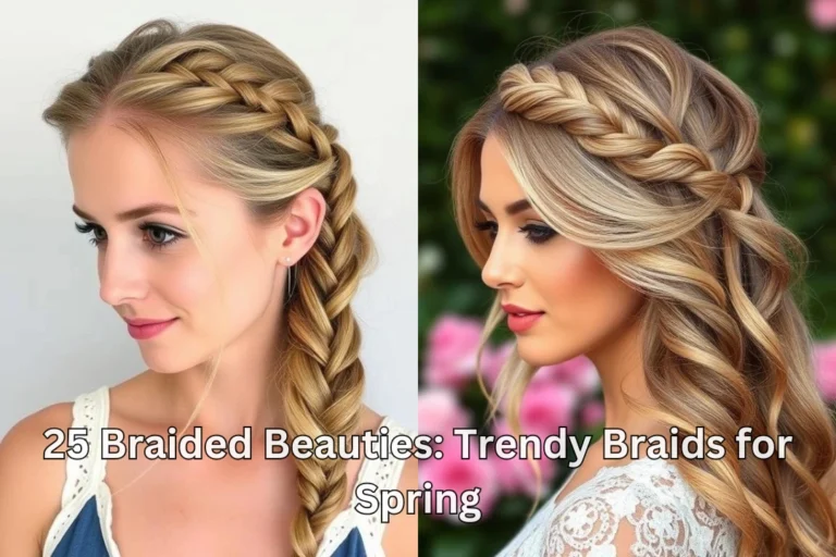 25 Braided Beauties: Trendy Braids for Spring