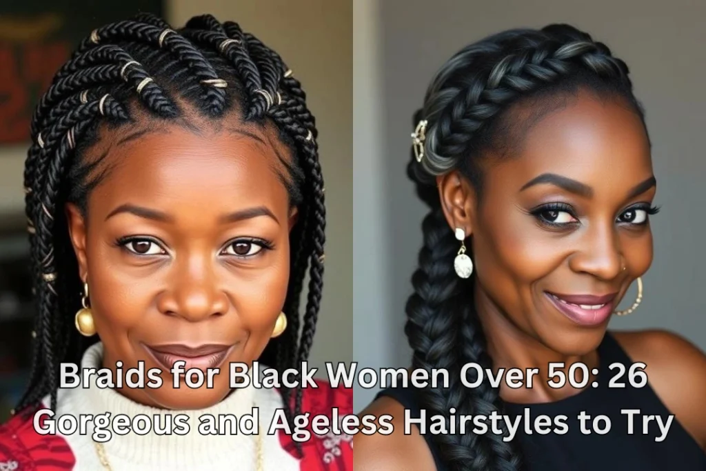 Braids for Black Women Over 50: 26 Gorgeous and Ageless Hairstyles to Try 1 Braids for Black Women Over 50: 26 Gorgeous and Ageless Hairstyles to Try