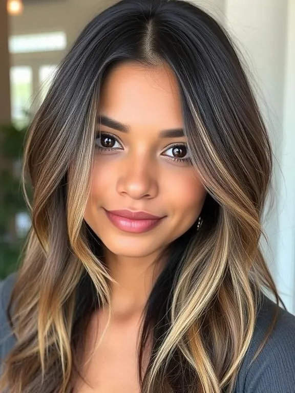 33 Gorgeous Hair Color Ideas for Brown Skin: Stunning Shades to Try Now 23 Cool-toned ash-blonde balayage for a trendy look