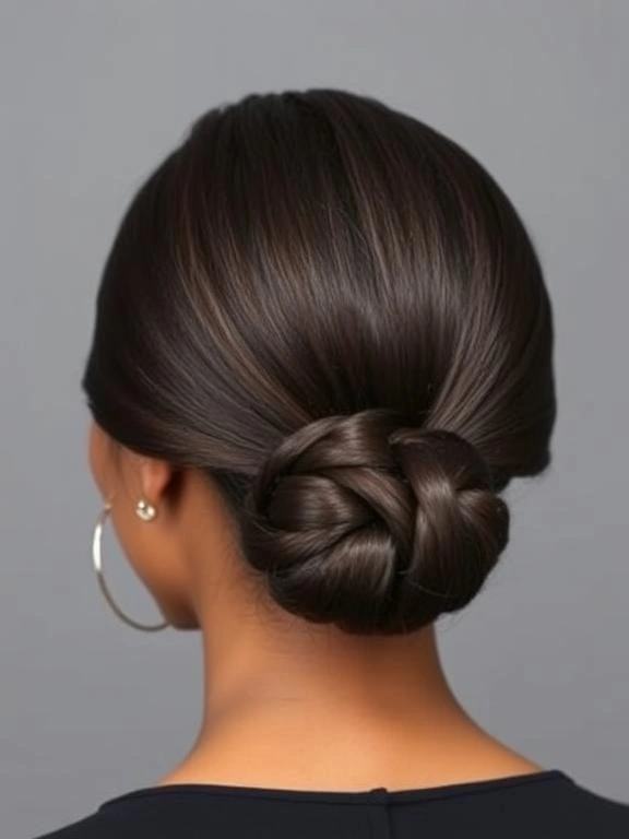 25 Spring Protective Hairstyles for Black Women: Stay Stylish & Healthy 39 Low Sleek Bun