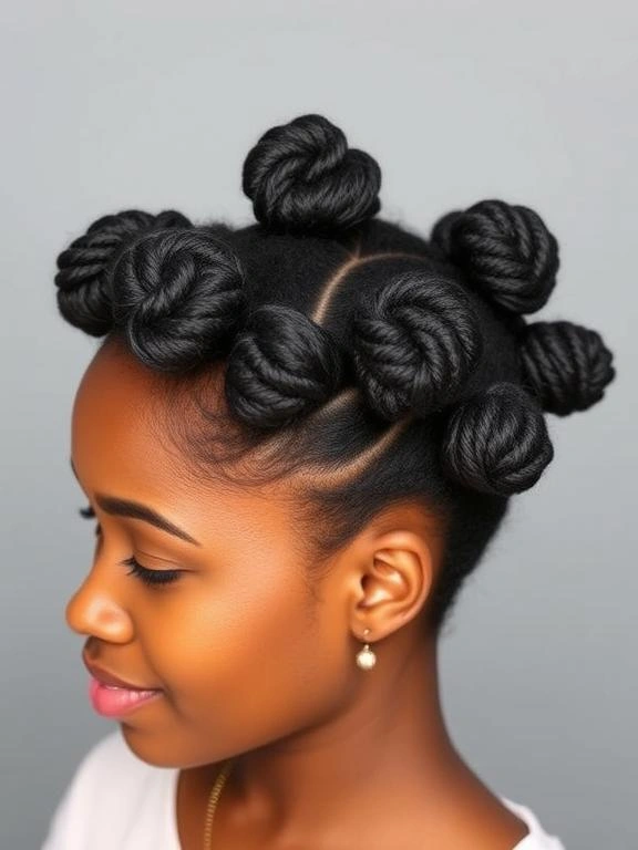 25 Spring Protective Hairstyles for Black Women: Stay Stylish & Healthy 40 Bantu Knots