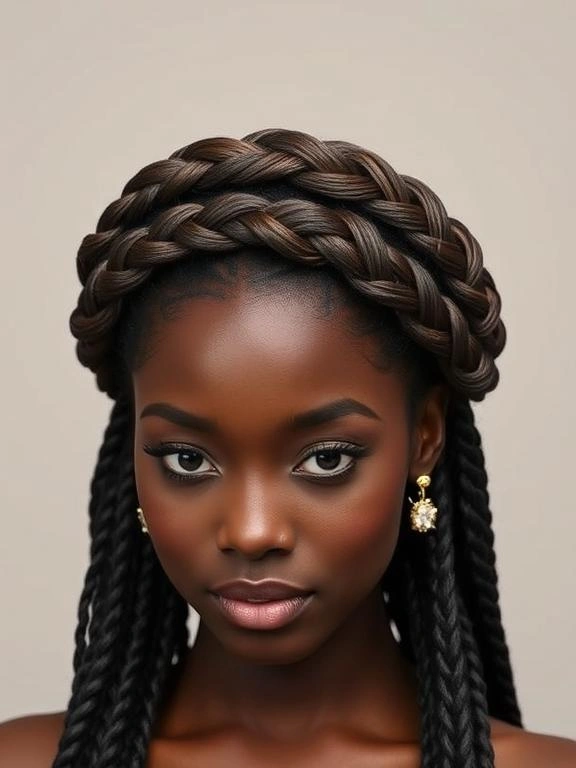 25 Spring Protective Hairstyles for Black Women: Stay Stylish & Healthy 41 Halo Braid