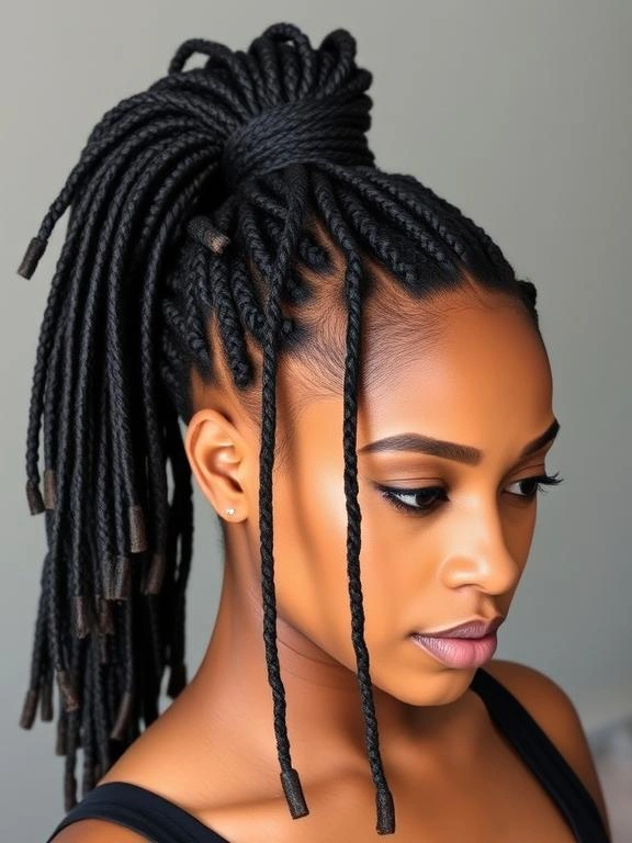 25 Spring Protective Hairstyles for Black Women: Stay Stylish & Healthy 47 Loc Ponytail