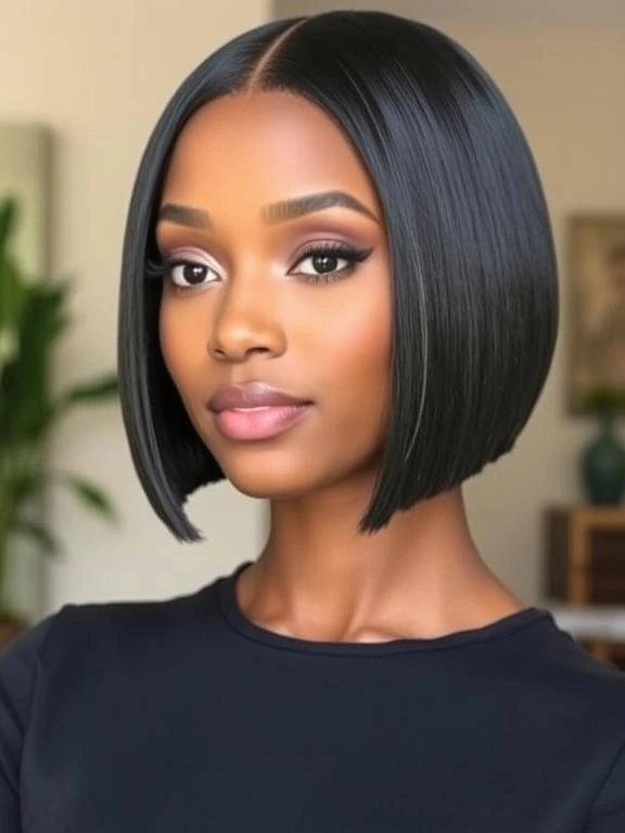 25 Spring Protective Hairstyles for Black Women: Stay Stylish & Healthy 52 Bob-Length Weave