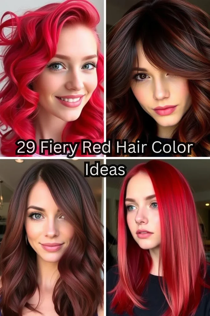 29 Fiery Red Hair Color Ideas to Glow Up This Summer 1 25 10 2