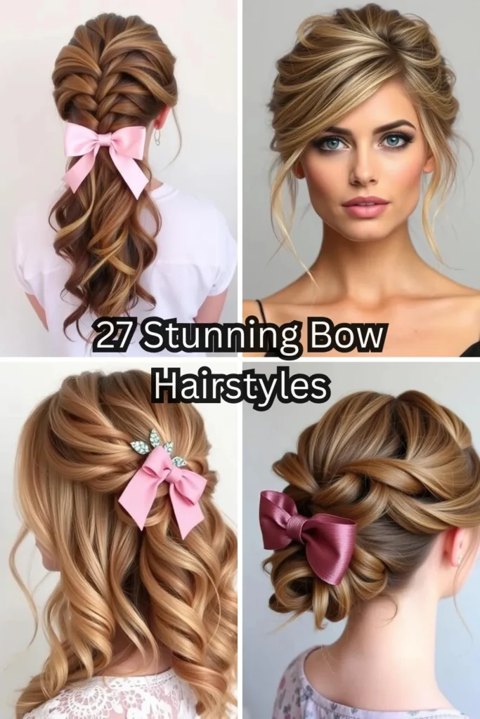27 Stunning Bow Hairstyles: A Complete Guide to Chic And Creative Styles 56 25 9