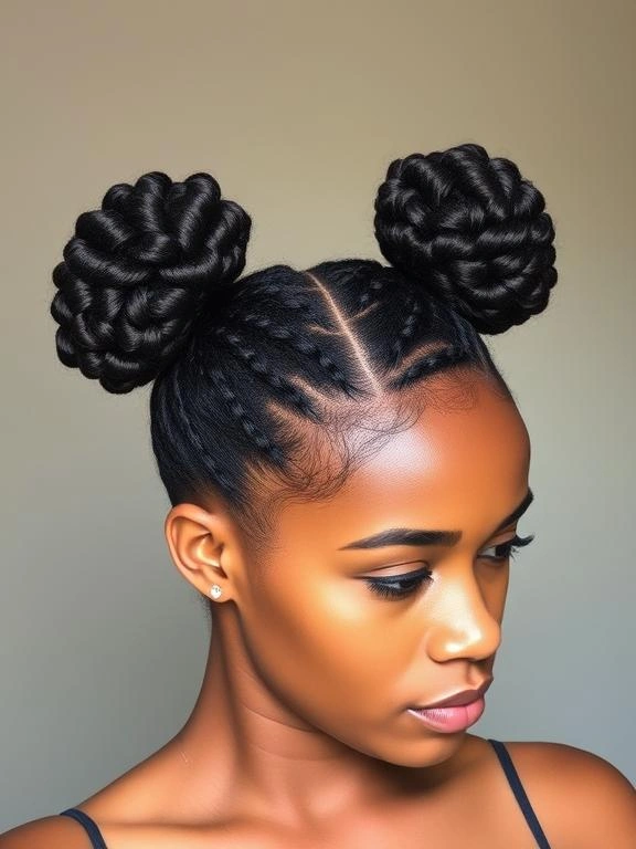 27 Awkward Length 4C Hairstyles: Trendy Ideas to Embrace Your Natural Hair 12 A011
