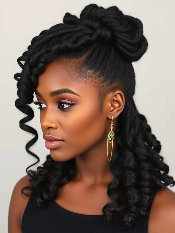 27 Awkward Length 4C Hairstyles: Trendy Ideas to Embrace Your Natural Hair 13 A012
