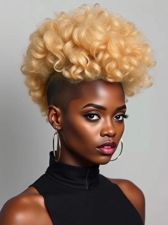 27 Awkward Length 4C Hairstyles: Trendy Ideas to Embrace Your Natural Hair 14 A013