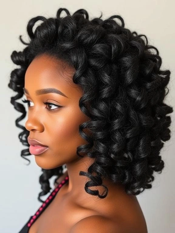 27 Awkward Length 4C Hairstyles: Trendy Ideas to Embrace Your Natural Hair 18 A017