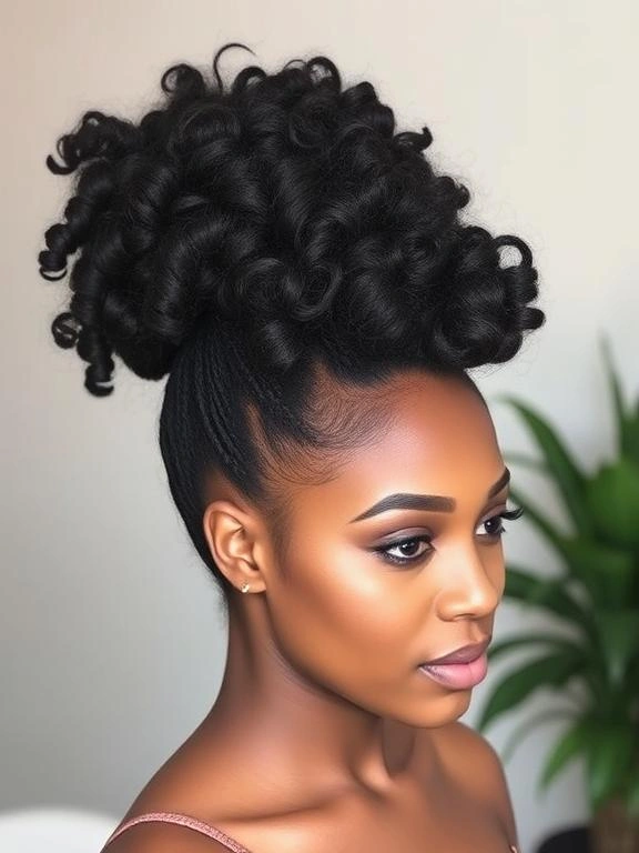 27 Awkward Length 4C Hairstyles: Trendy Ideas to Embrace Your Natural Hair 19 A018