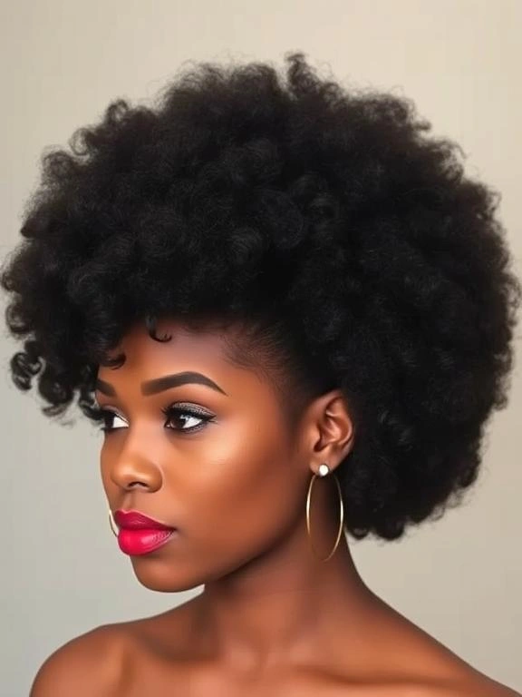 27 Awkward Length 4C Hairstyles: Trendy Ideas to Embrace Your Natural Hair 20 A019