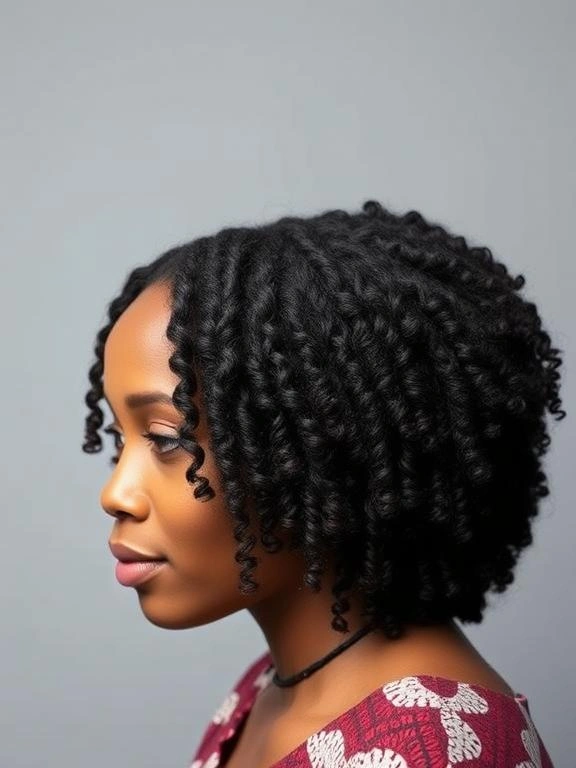 27 Awkward Length 4C Hairstyles: Trendy Ideas to Embrace Your Natural Hair 5 A04