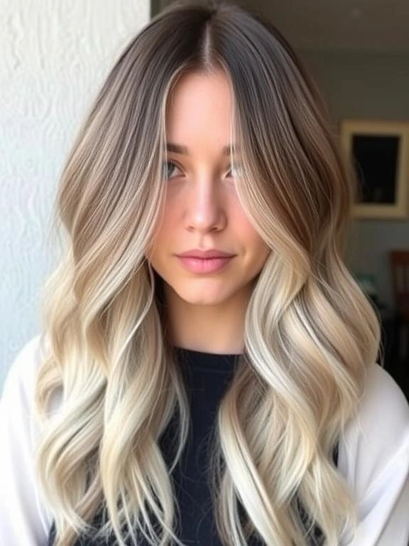 27 Chic Brown Hair with Silver Highlights Ideas for a Fresh and Stylish Look 13 Ombre Brown to Silver Hair