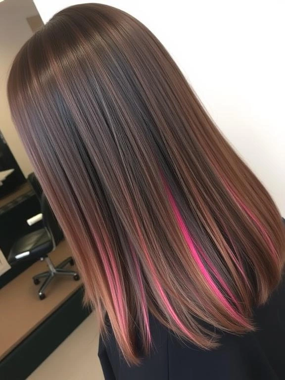 25 Gen Z-Approved Hairstyles for a Trendy Look 15 Peekaboo Highlights