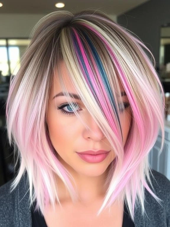 25 Gen Z-Approved Hairstyles for a Trendy Look 22 Colored Money Pieces