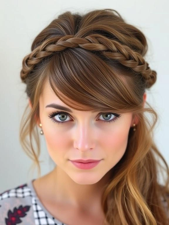 25 Gen Z-Approved Hairstyles for a Trendy Look 9 Braided Tendrils