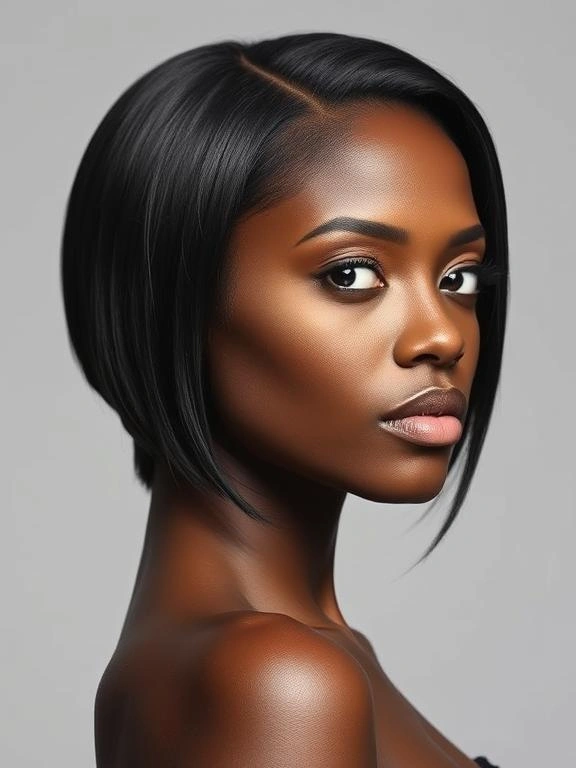 26 Stunning Straight Hairstyles for Black Women: Flaunt Effortless Elegance 12 AM11