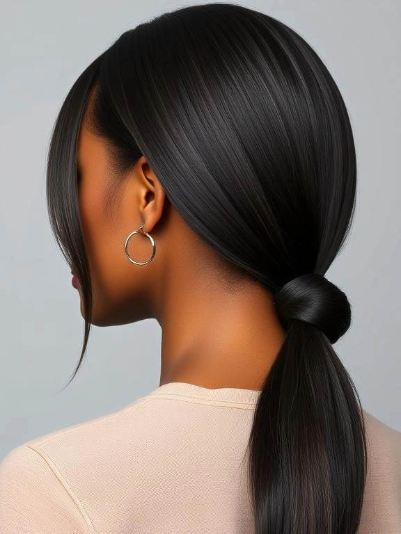26 Stunning Straight Hairstyles for Black Women: Flaunt Effortless Elegance 3 AM2
