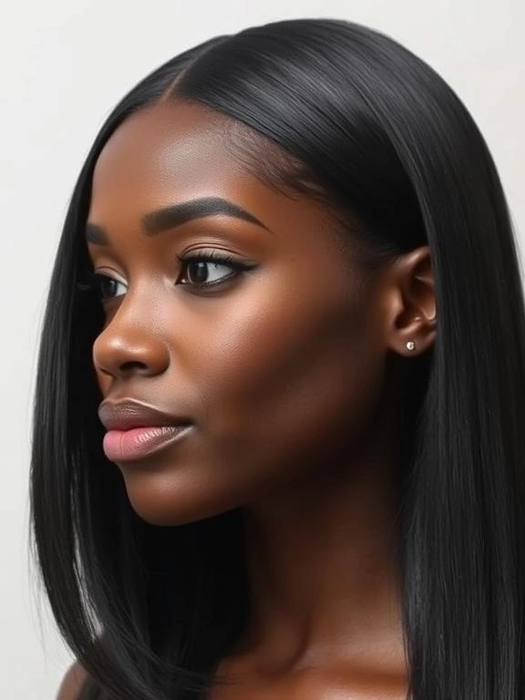 26 Stunning Straight Hairstyles for Black Women: Flaunt Effortless Elegance 7 AM6