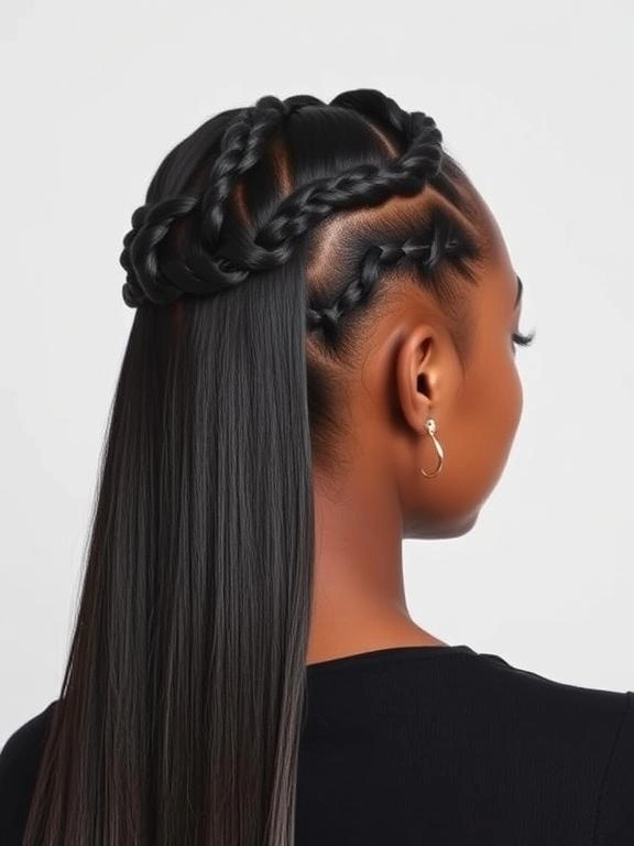 26 Stunning Straight Hairstyles for Black Women: Flaunt Effortless Elegance 9 AM8