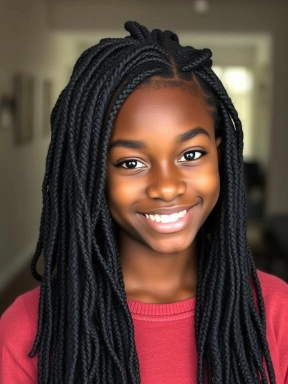 25 Best Picture Day Hairstyles for Black Teenage Girls That Stay Perfect All Day 17 Passion Twists