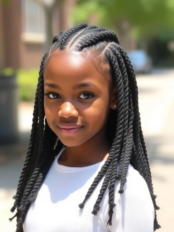 25 Best Picture Day Hairstyles for Black Teenage Girls That Stay Perfect All Day 25 Havana Twists