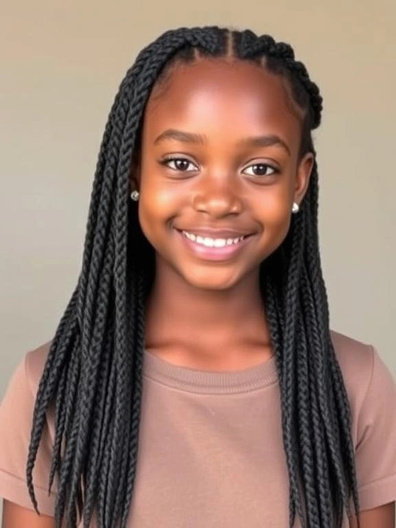 25 Best Picture Day Hairstyles for Black Teenage Girls That Stay Perfect All Day 7 Two-Strand Twists