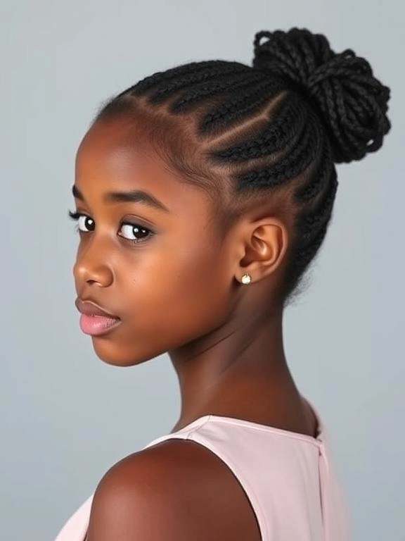 25 Best Picture Day Hairstyles for Black Teenage Girls That Stay Perfect All Day 10 Flat Twists