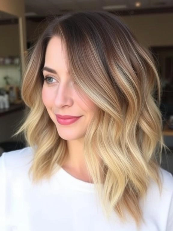 25 Medium-Length Haircuts for Round Faces That Flatter and Define 24 AW23