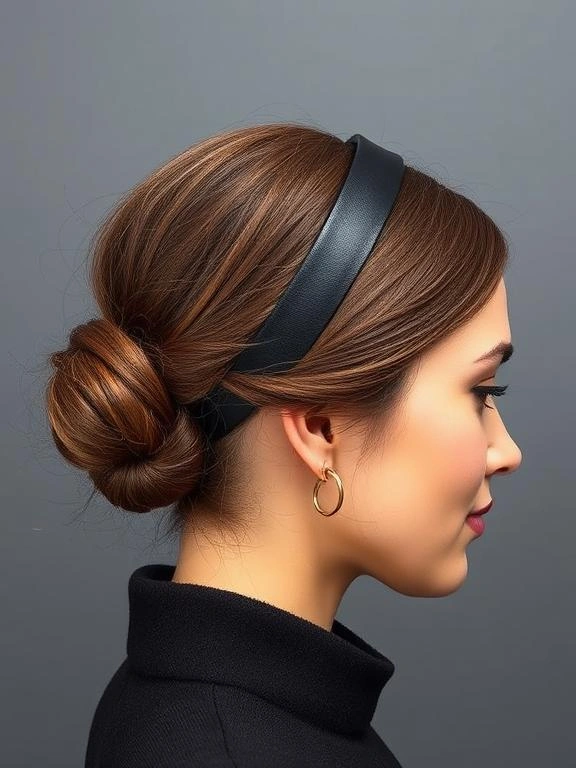 25 Gorgeous Thick Headband Hairstyles for a Polished Look 13 AX12