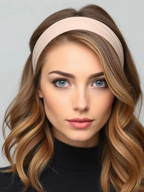 25 Gorgeous Thick Headband Hairstyles for a Polished Look 15 AX14