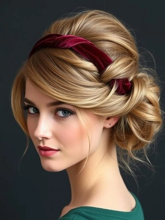 25 Gorgeous Thick Headband Hairstyles for a Polished Look 3 AX2