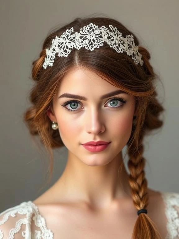 25 Gorgeous Thick Headband Hairstyles for a Polished Look 6 AX5