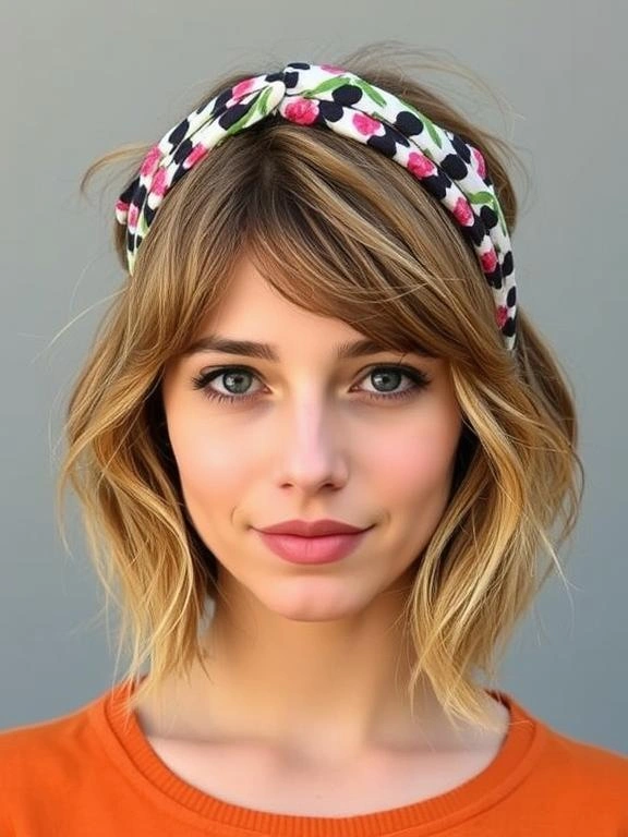 25 Gorgeous Thick Headband Hairstyles for a Polished Look 9 AX8
